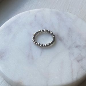 PANDORA LINKED HEART RING